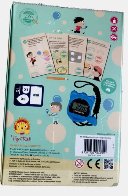 Tiger Tribe | Beat The Clock | Stopwatch Set | 5+ - Kleine Eland