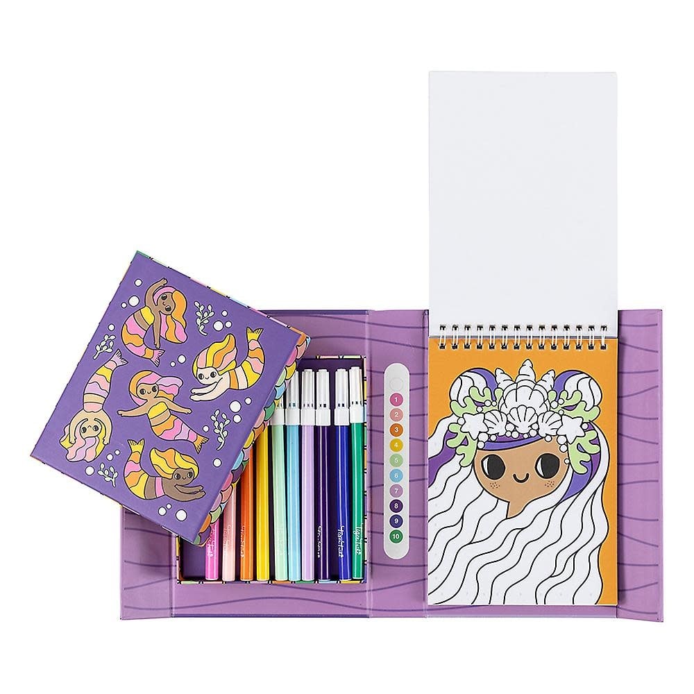 Tiger Tribe | Colour By Numbers | Mermaids and Friends | 4 - 7 jaar - Kleine Eland