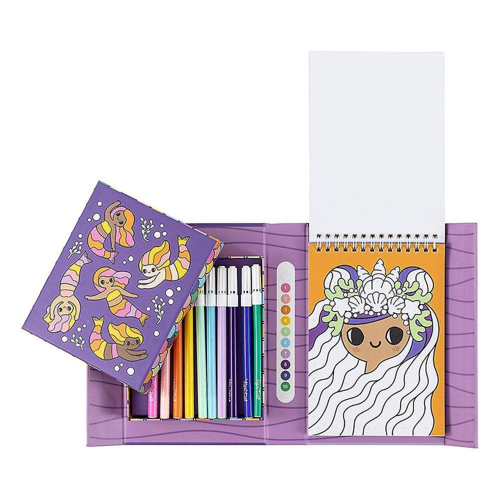 Tiger Tribe | Colour By Numbers | Mermaids and Friends | 4 - 7 jaar - Kleine Eland