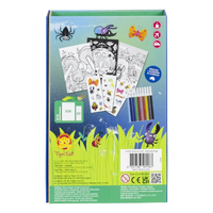 Tiger Tribe | Colouring Set | Backyard Bugs | 4 - 7 jaar - Kleine Eland