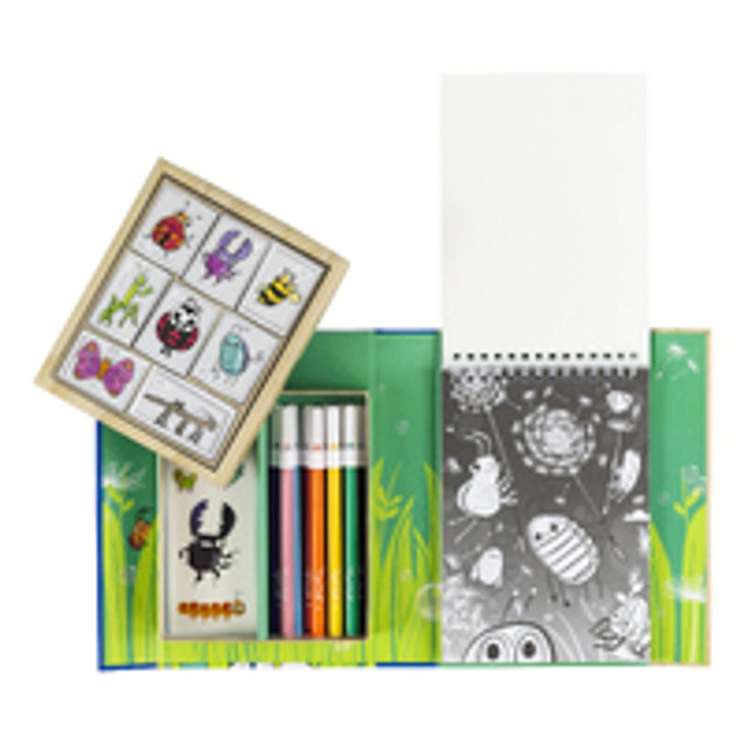 Tiger Tribe | Colouring Set | Backyard Bugs | 4 - 7 jaar - Kleine Eland