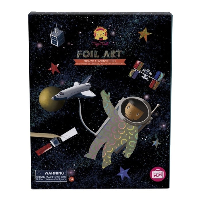 Tiger Tribe | Foil Art | Space Adventures | 5+ - Kleine Eland