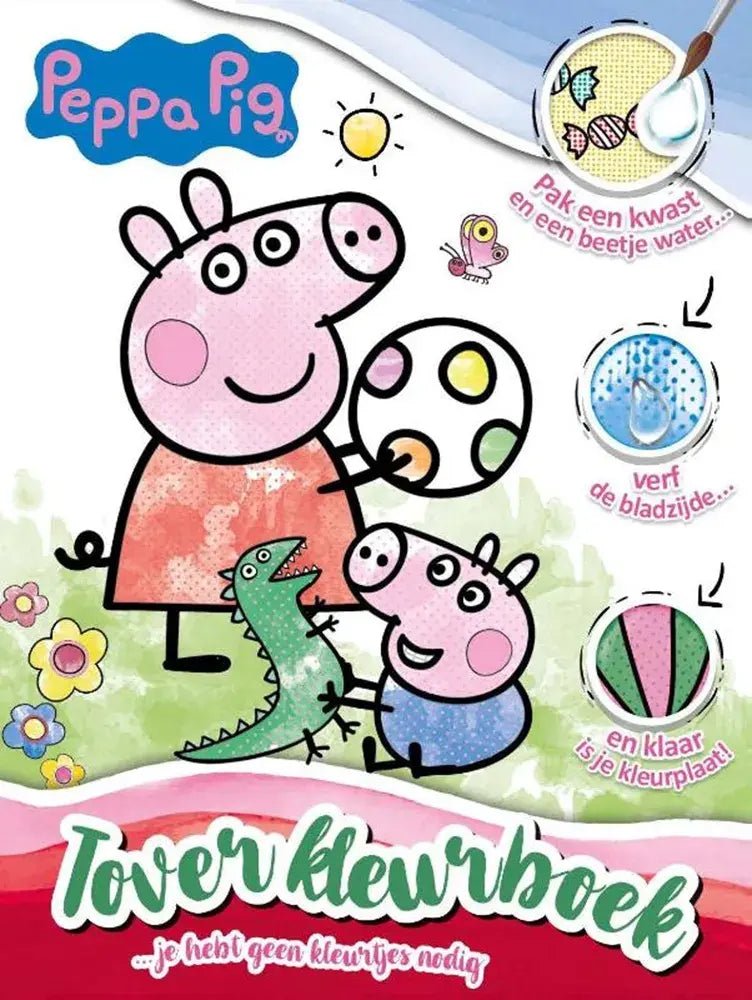 Toverkleurboek Peppa Pig | 3+ - Kleine Eland
