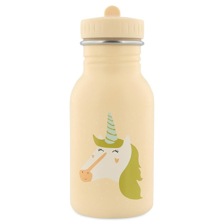 Trixie | Eenhoorn | Drinkfles 350 ml | 100 % Stainless Steel | Dop 100 % PP | 15.5 x 6.5 x 6.5 cm - Kleine Eland