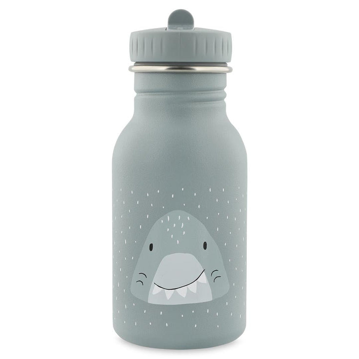 Trixie | Haai | Drinkfles 350 ml | 100 % Stainless Steel | Dop 100 % PP | 15.5 x 6.5 x 6.5 cm - Kleine Eland