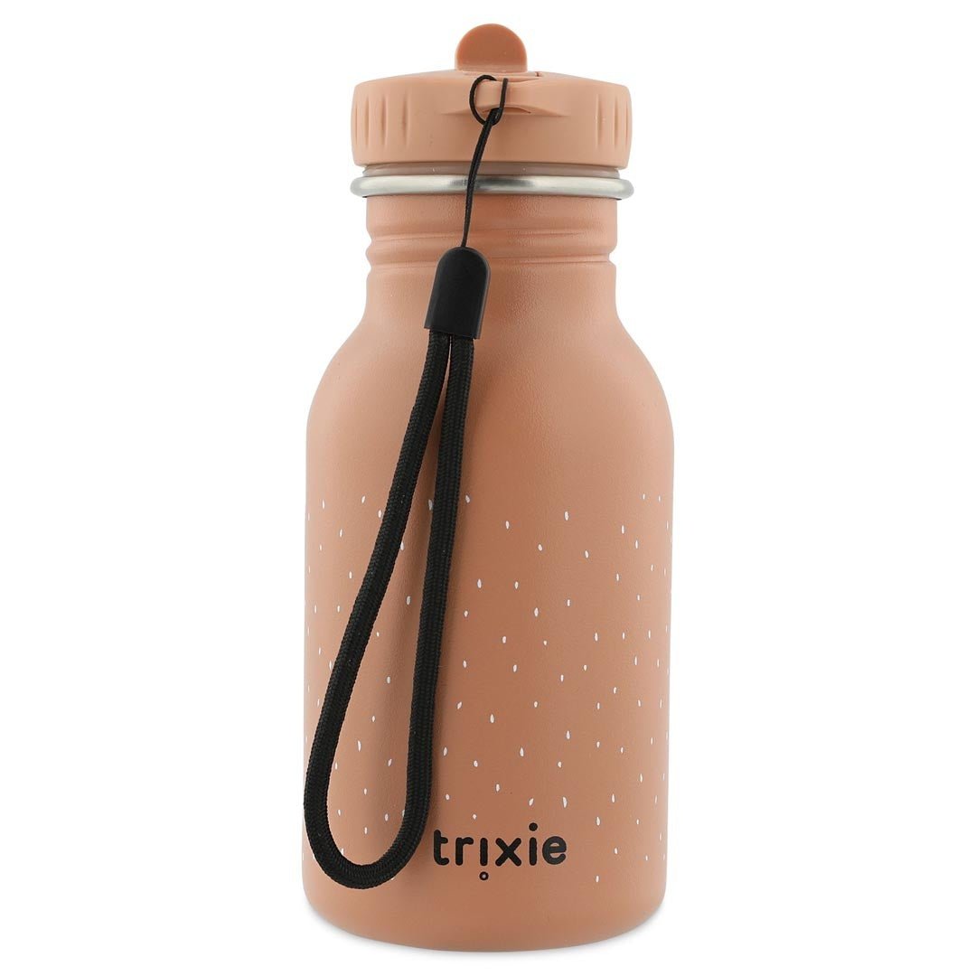 Trixie | Kat | Drinkfles 350 ml | 100 % Stainless Steel | Dop 100 % PP | 15.5 x 6.5 x 6.5 cm - Kleine Eland
