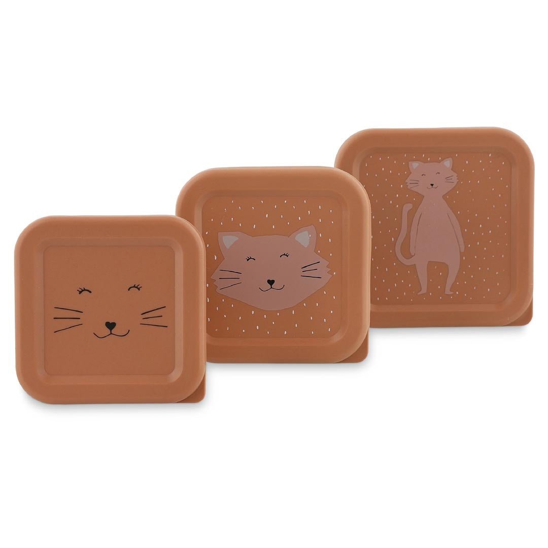 Trixie | Kat | Snack Box | 3 delig | 11,5 x 11,5 x 6,5 cm - Kleine Eland