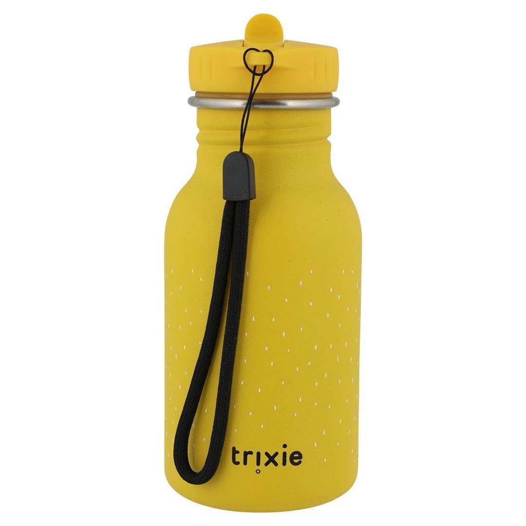 Trixie | Leeuw | Drinkfles 350 ml | 100 % Stainless Steel | Dop 100 % PP | 15.5 x 6.5 x 6.5 cm - Kleine Eland