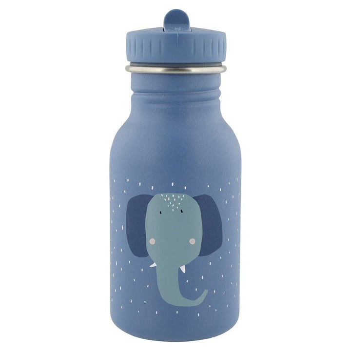 Trixie | Olifant | Drinkfles 350 ml | 100 % Stainless Steel | Dop 100 % PP | 15.5 x 6.5 x 6.5 cm - Kleine Eland