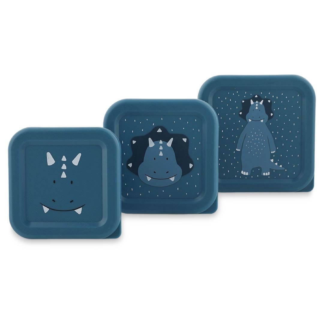 Trixie | Triceratops | Snack Box | 3 delig | 11,5 x 11,5 x 6,5 cm - Kleine Eland