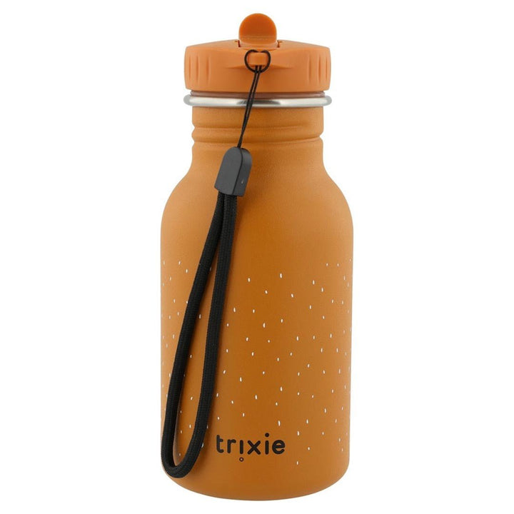 Trixie | Vos | Drinkfles 350 ml | 100 % Stainless Steel | Dop 100 % PP | 15.5 x 6.5 x 6.5 cm - Kleine Eland