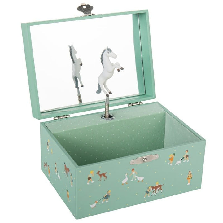 Trousselier | Musical Box | Jeugdherinnering © Jeanne Lagarde | Ganzen | C.von Weber| Invitation to the Dance - Kleine Eland
