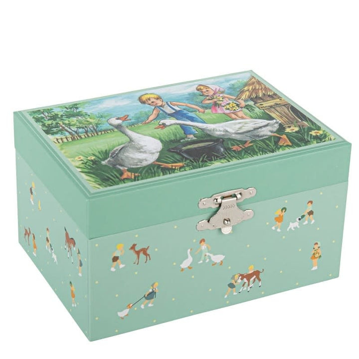 Trousselier | Musical Box | Jeugdherinnering © Jeanne Lagarde | Ganzen | C.von Weber| Invitation to the Dance - Kleine Eland