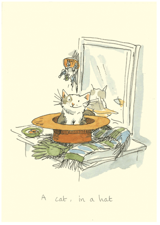 Two Bad Mice | Anita Jeram | A cat, in a hat - Kleine Eland