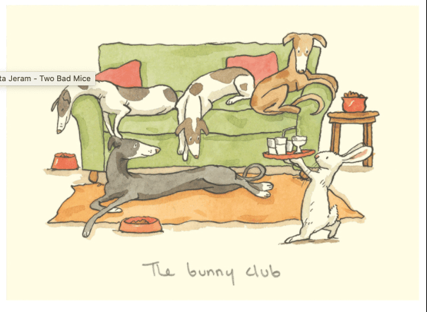 Two Bad Mice | Anita Jeram | The Bunny Club - Kleine Eland