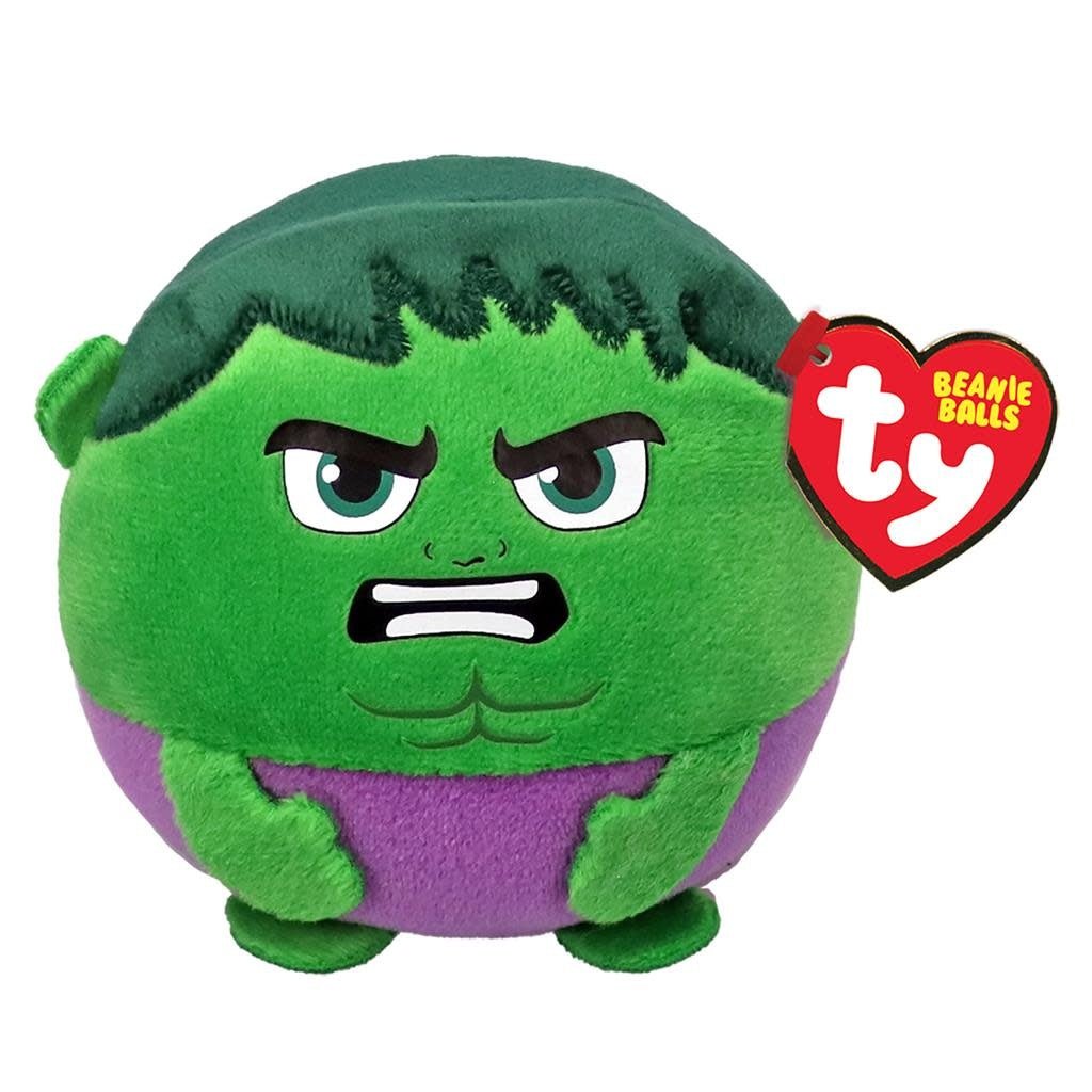 Ty | Beanie Ball | Marvel | Hulk | 10 cm - Kleine Eland