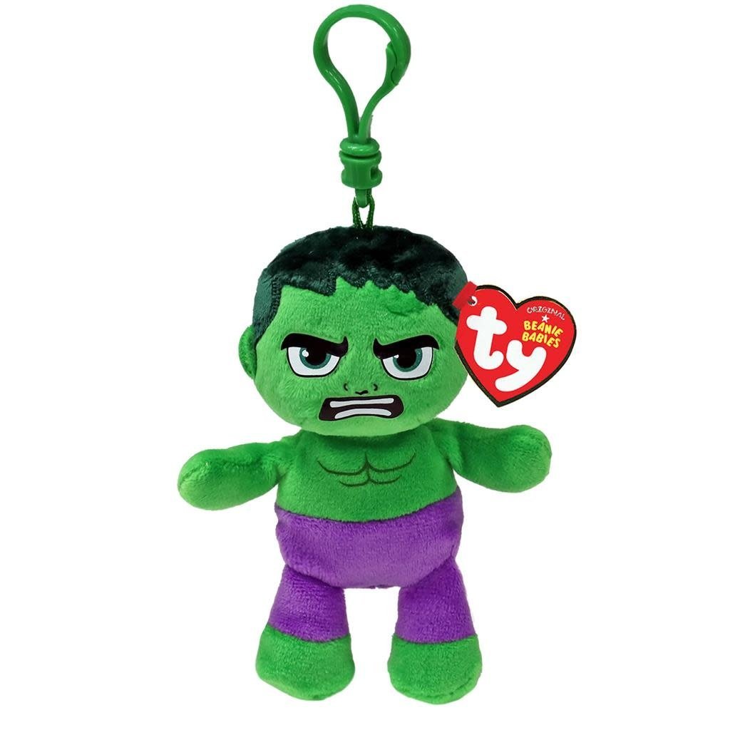 Ty | Clip | Beanie Baby | Marvel | Hulk | 12 cm - Kleine Eland