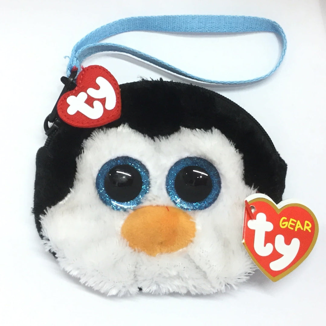 Ty | Gear Schoudertasje | Portemonnee | Waddles the Penguin | 12,5 cm - Kleine Eland