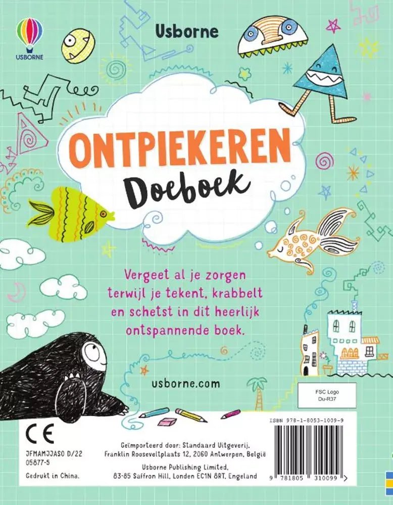 Usborne | Doeboek | Ontpiekeren | 5+ - Kleine Eland