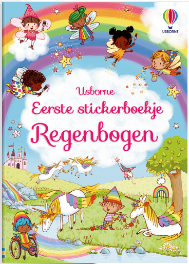 Usborne | Eerste stickerboekje | Regenbogen | 3+ - Kleine Eland