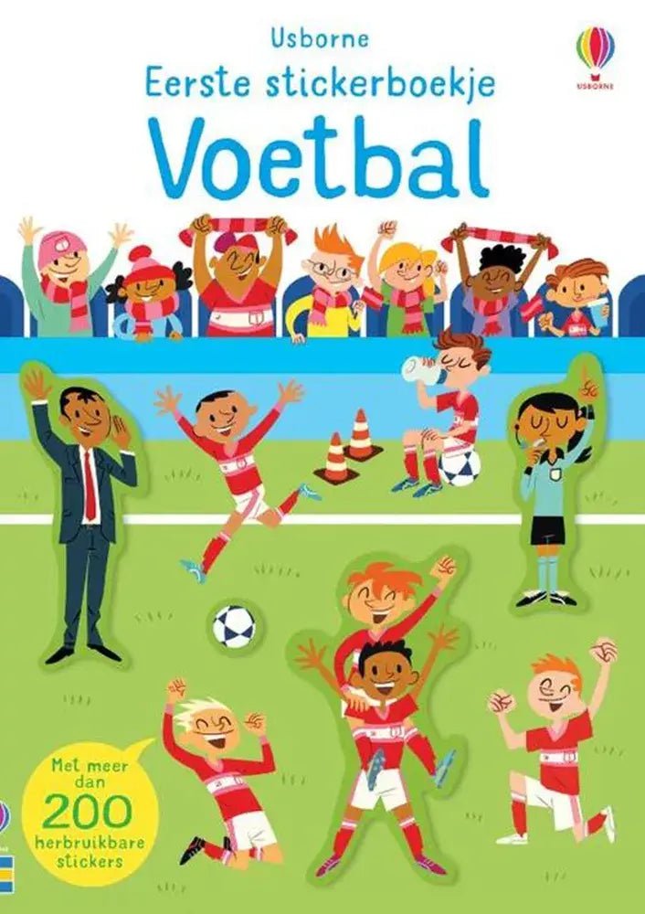 Usborne | Eerste stickerboekje | Voetbal | 3+ - Kleine Eland
