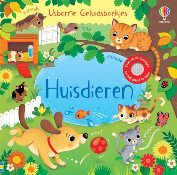 Usborne | Geluidenboek | Huisdieren | 1+ - Kleine Eland