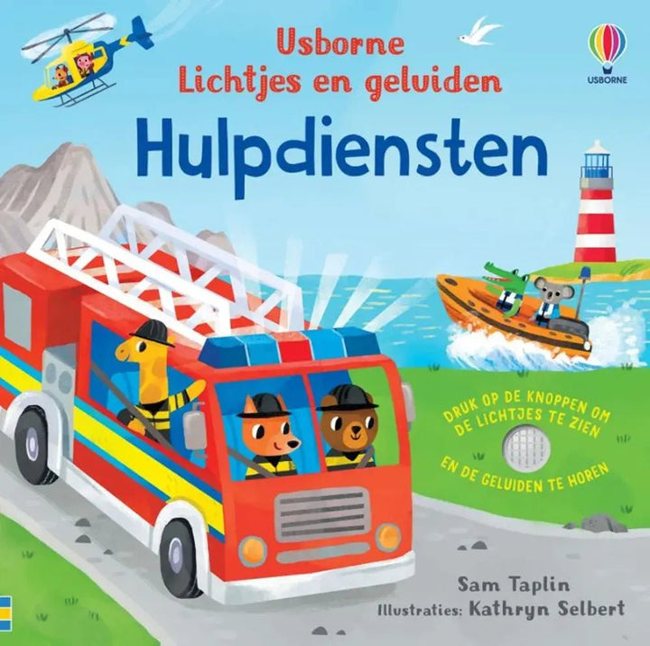 Usborne | Geluidenboek | Hulpdiensten | 1+ - Kleine Eland
