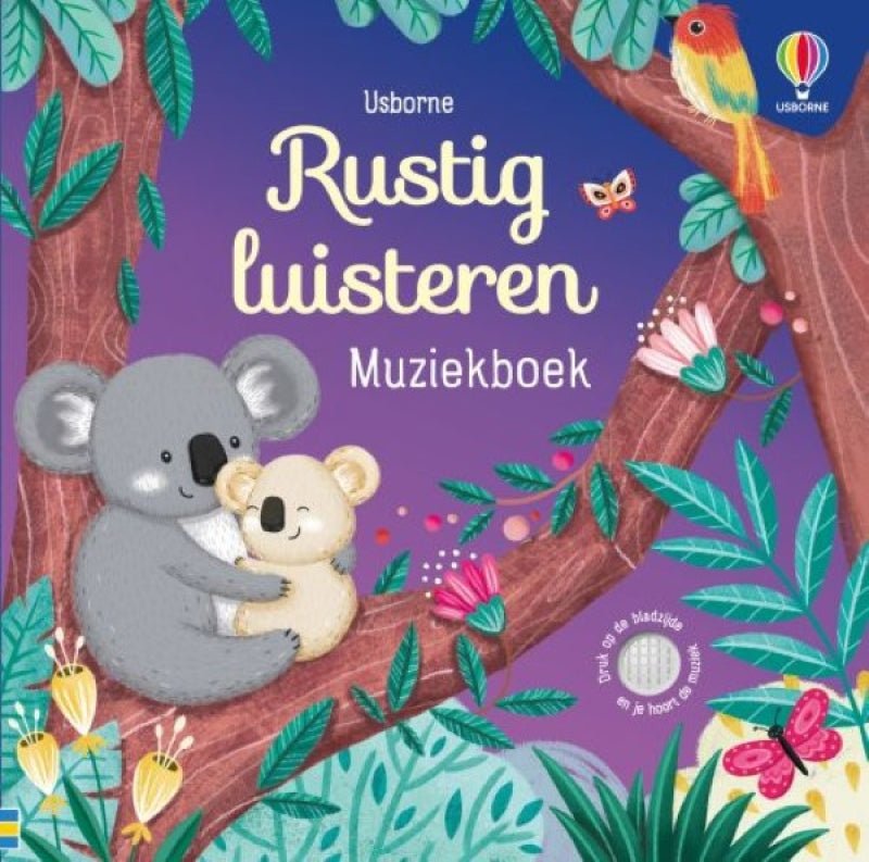 Usborne | Geluidenboek met Muziek | Rustig luisteren | 2+ - Kleine Eland
