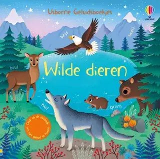 Usborne | Geluidenboek | Wilde Dieren | 1+ - Kleine Eland