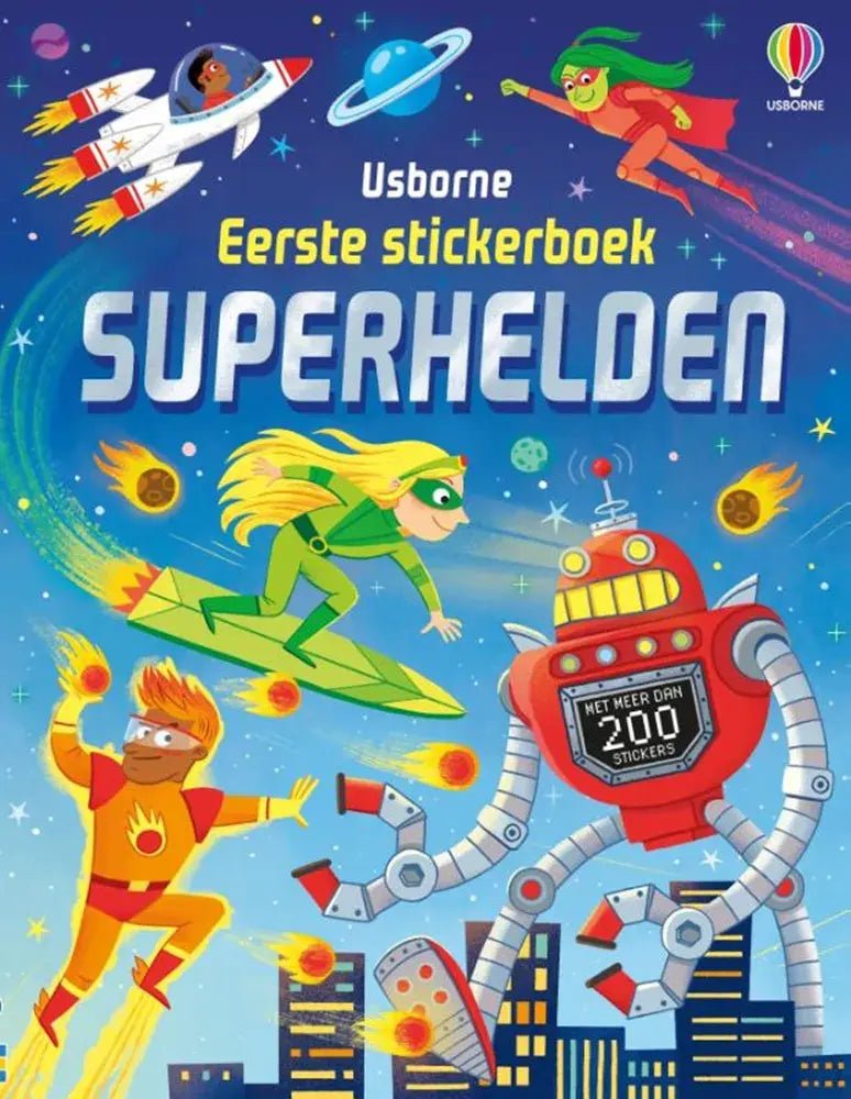 Usborne | Mijn eerste Stickerboek| Superhelden | 3+ - Kleine Eland