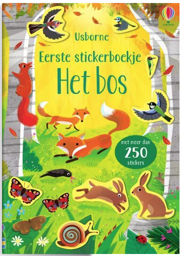 Usborne | Mijn eerste Stickerboekje | Het Bos | 3+ - Kleine Eland