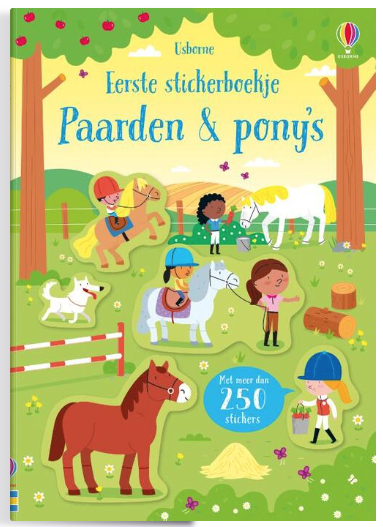 Usborne | Mijn eerste stickerboekje | Paarden en Pony's | 3+ - Kleine Eland