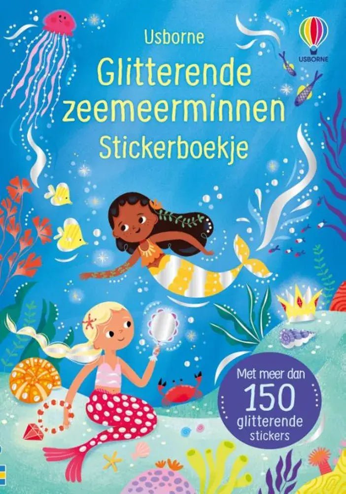 Usborne | Stickerboek | Glitterende Zeemeerminnen | 3+ - Kleine Eland