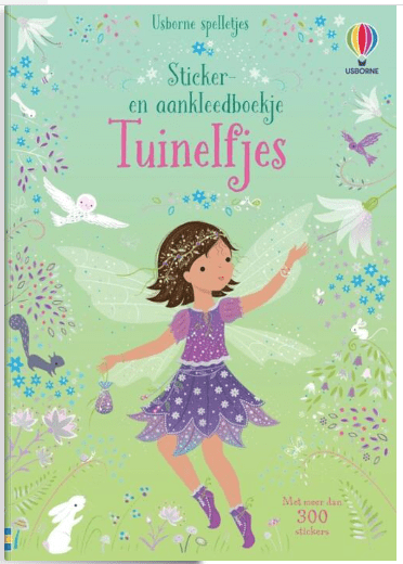 Usborne Stickerboek | Tuinelfjes | 4+ - Kleine Eland