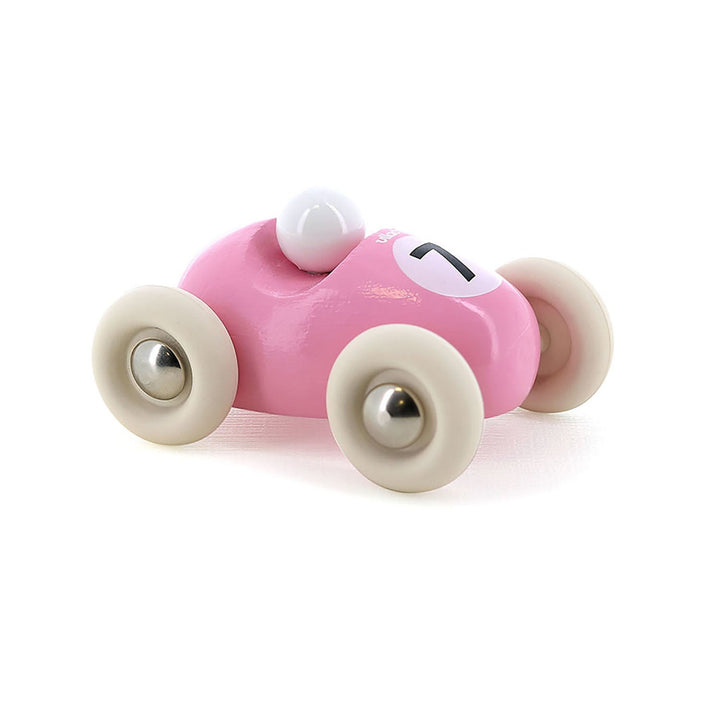 Vilac | Houten Auto | Mini Roadster | Roze | 7 cm | 2+ - Kleine Eland