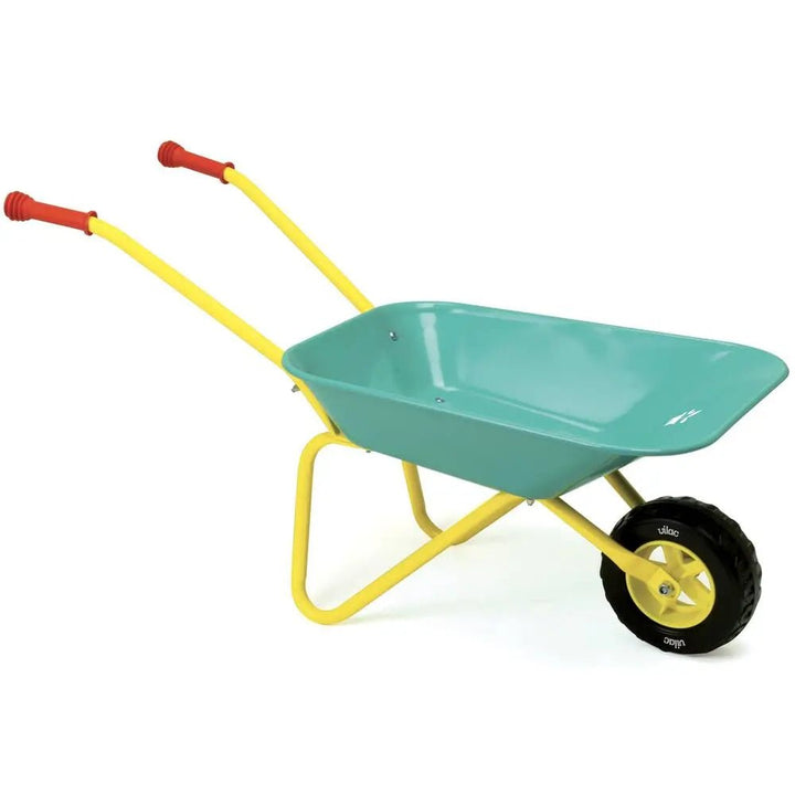 Vilac | Little Gardeners | Metalen Kruiwagen | Groen | 3+ - Kleine Eland