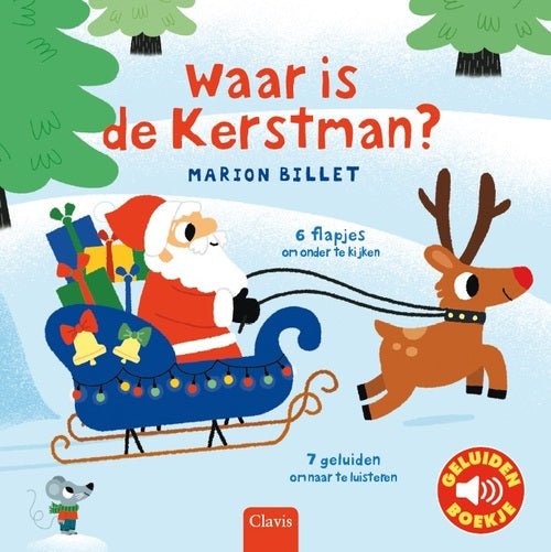 Waar is de kerstman? +18 mnd Clavis - Kleine Eland