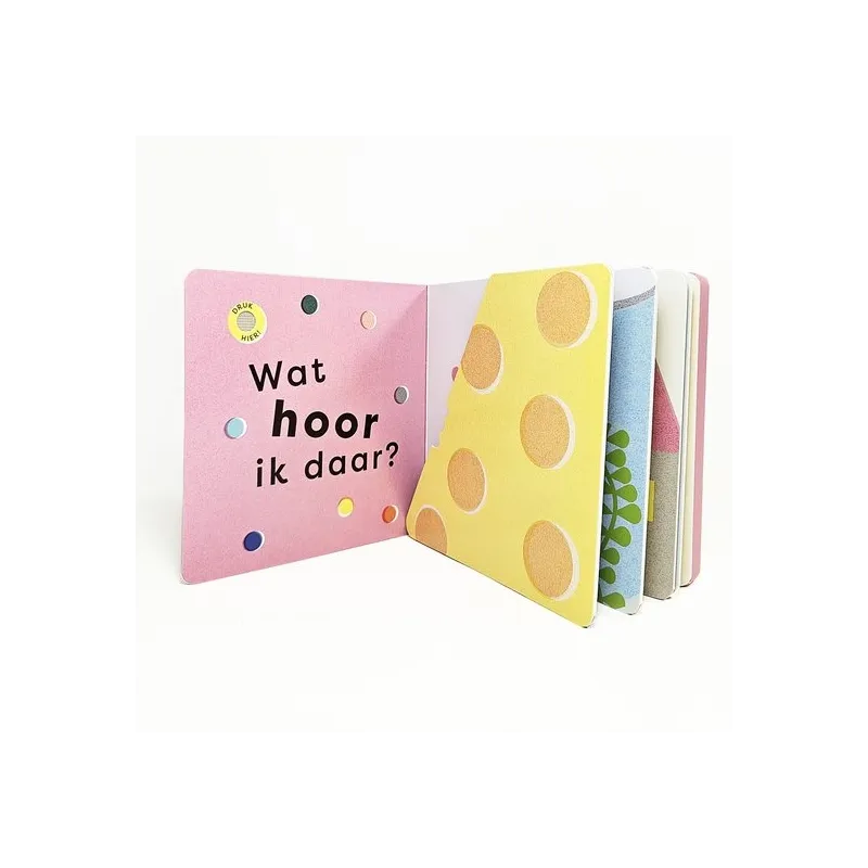 Gottmer | Geluidenboekje | Wat hoor ik daar? – Miauw! | 1+
