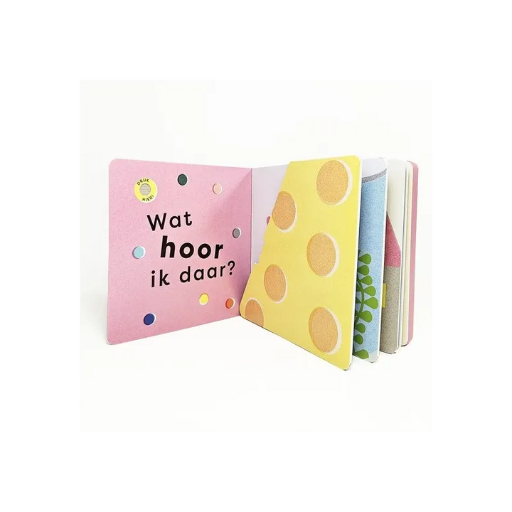Gottmer | Geluidenboekje | Wat hoor ik daar? – Miauw! | 1+
