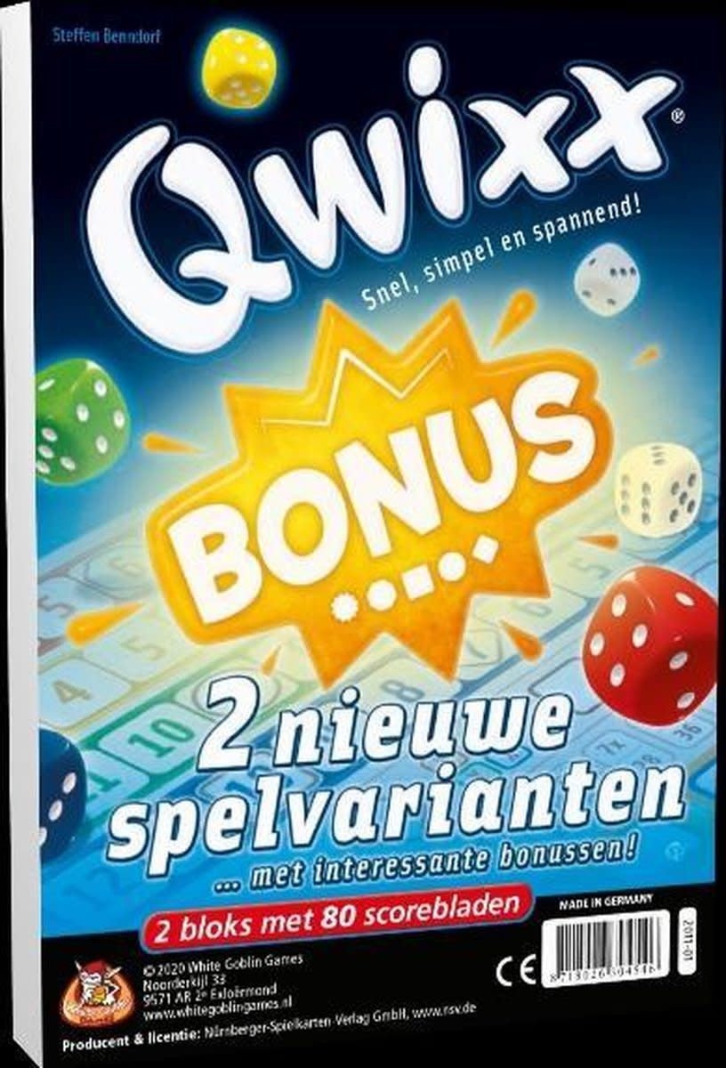 White Goblin Games | Qwixx | Bonus | Twee Spelvarianten | 8+ - Kleine Eland