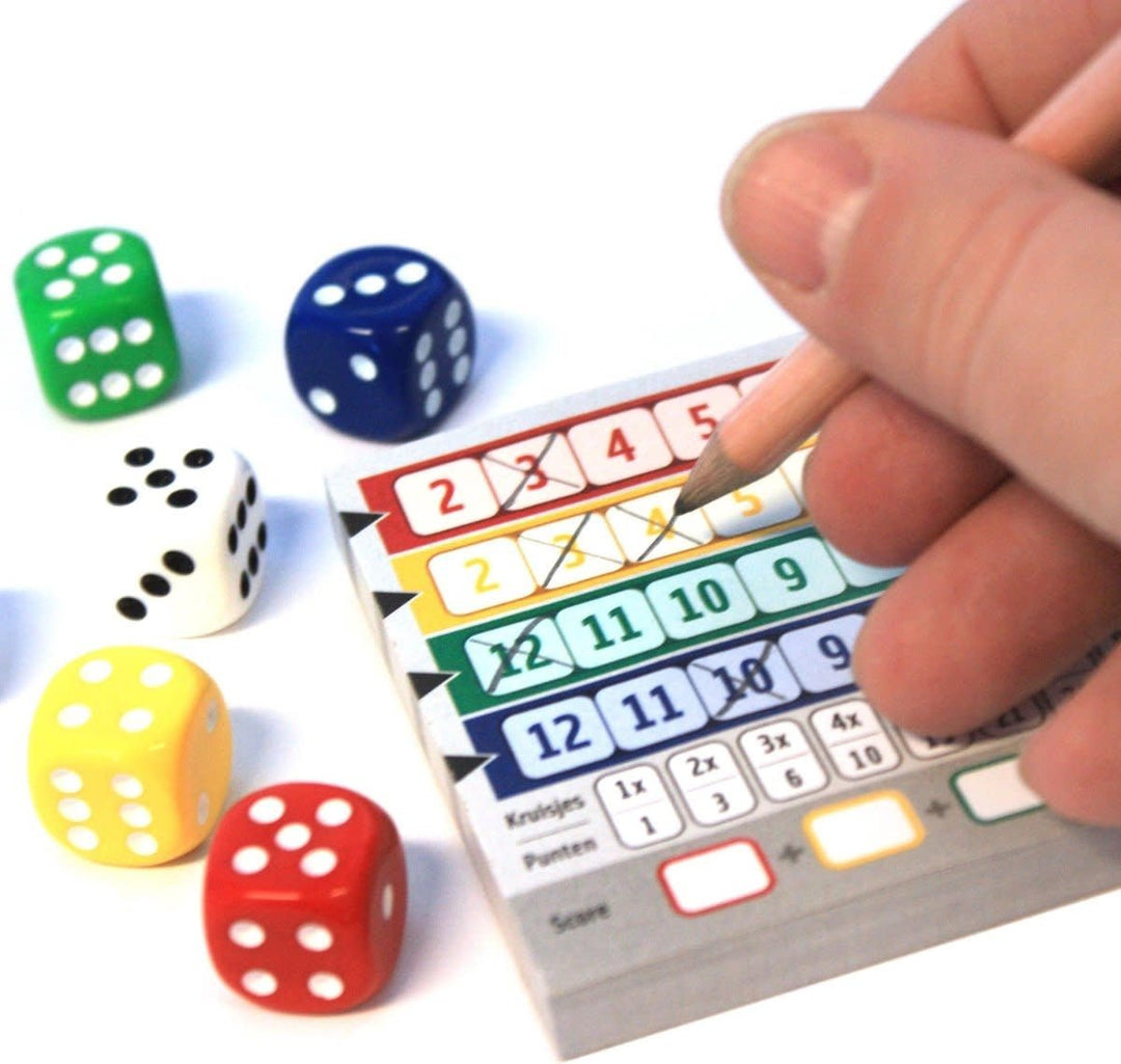 White Goblin Games | Qwixx | Dobbelspel | 8+ - Kleine Eland