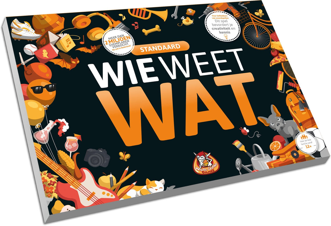 White Goblin Games | Wie Weet Wat | Standaard | 12 + - Kleine Eland