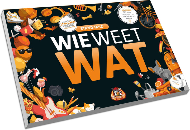 White Goblin Games | Wie Weet Wat | Standaard | 12 + - Kleine Eland