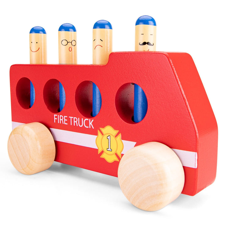 Woet | by New Classic Toys | Pop Up | Brandweerauto | 18,5 cm | 1+ - Kleine Eland