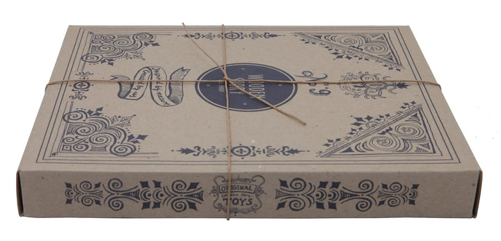 Wooden Story | Gekleurde Houten Blokken | in houten tray | 30 stuks | 1+ - Kleine Eland