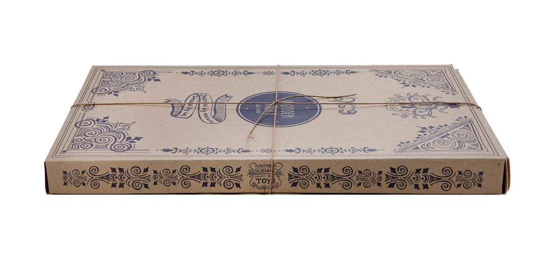 Wooden Story | Grote Gekleurde Houten Blokken | in houten tray | 54 stuks | 1+ - Kleine Eland