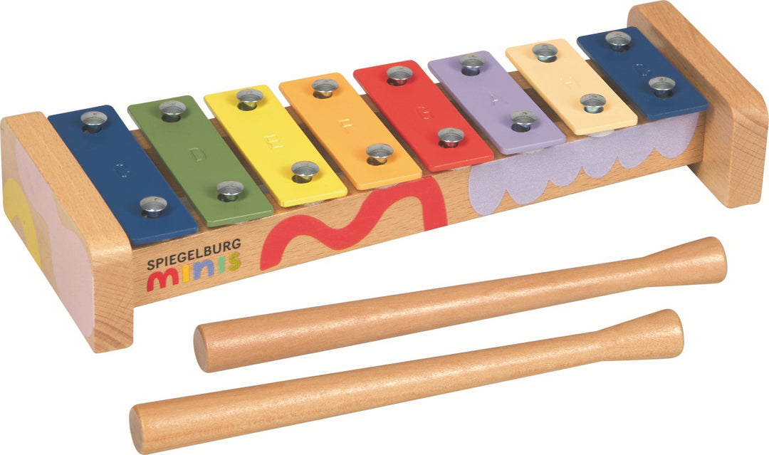 Spiegelburg Minis glockenspiel with two wooden beaters